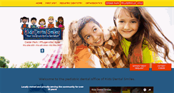Desktop Screenshot of kidsdentalsmiles.com